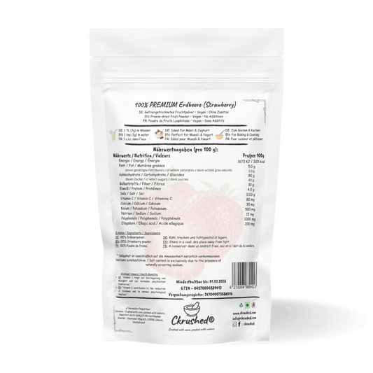 Ckrushed Erdbeerpulver kaufen | Pulver | Ckrushed