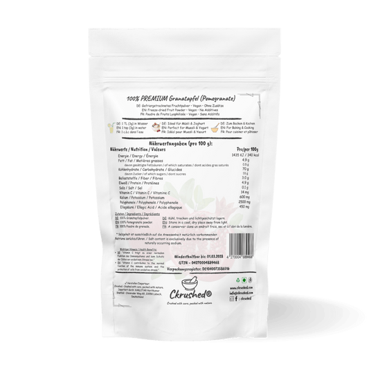 Ckrushed Granatapfelpulver kaufen | Pulver | Ckrushed