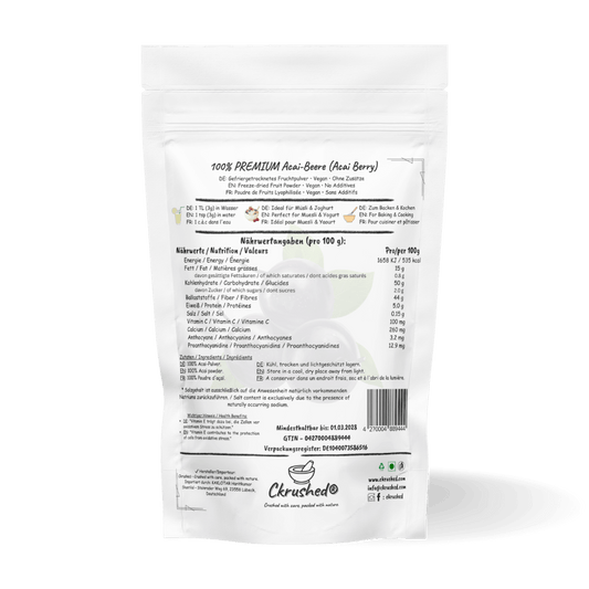 Ckrushed Premium Acai Pulver kaufen | Pulver | Ckrushed