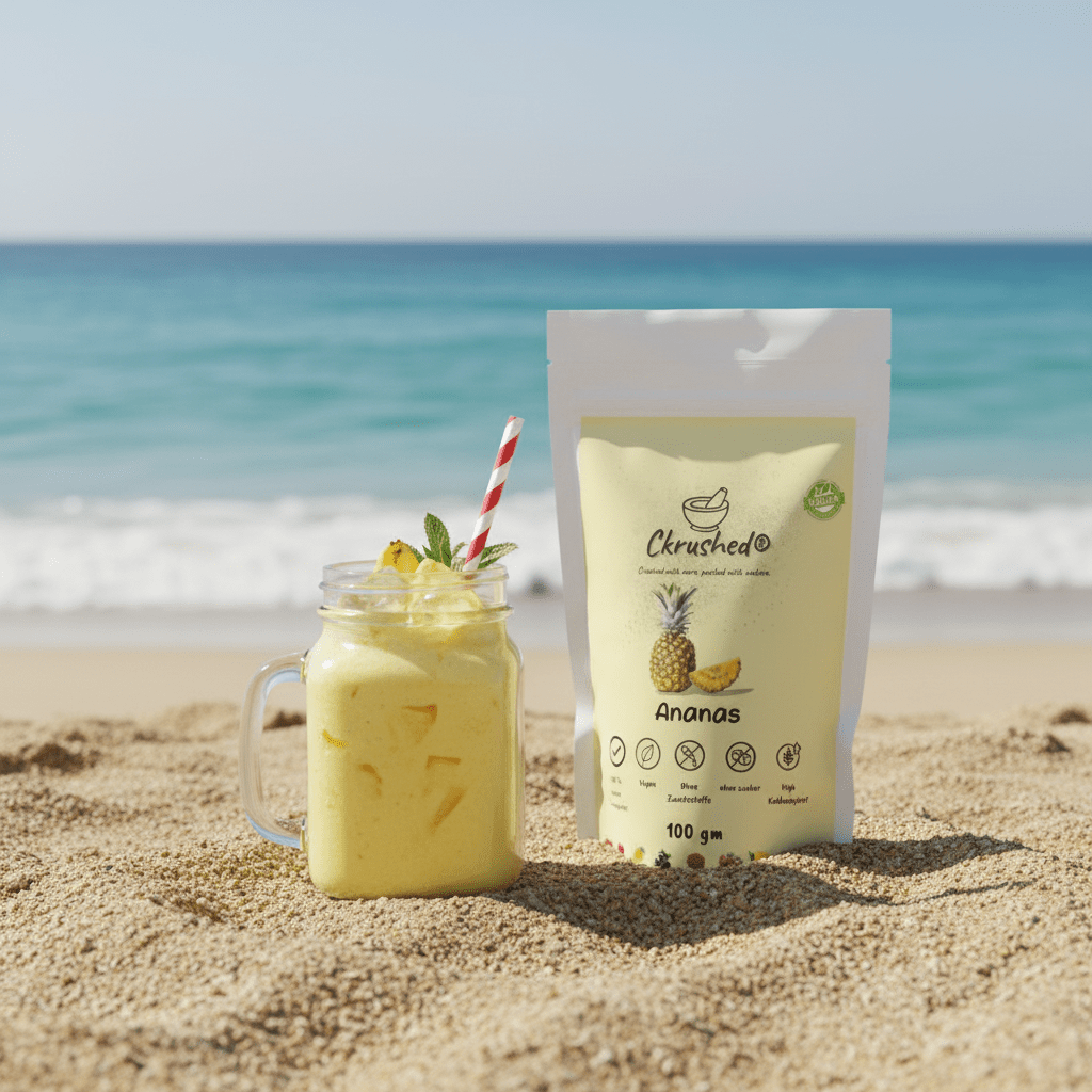 Gefriergetrocknetes Ananaspulver Nährwerte – Vitamin C und Bromelain für Sport und Detox