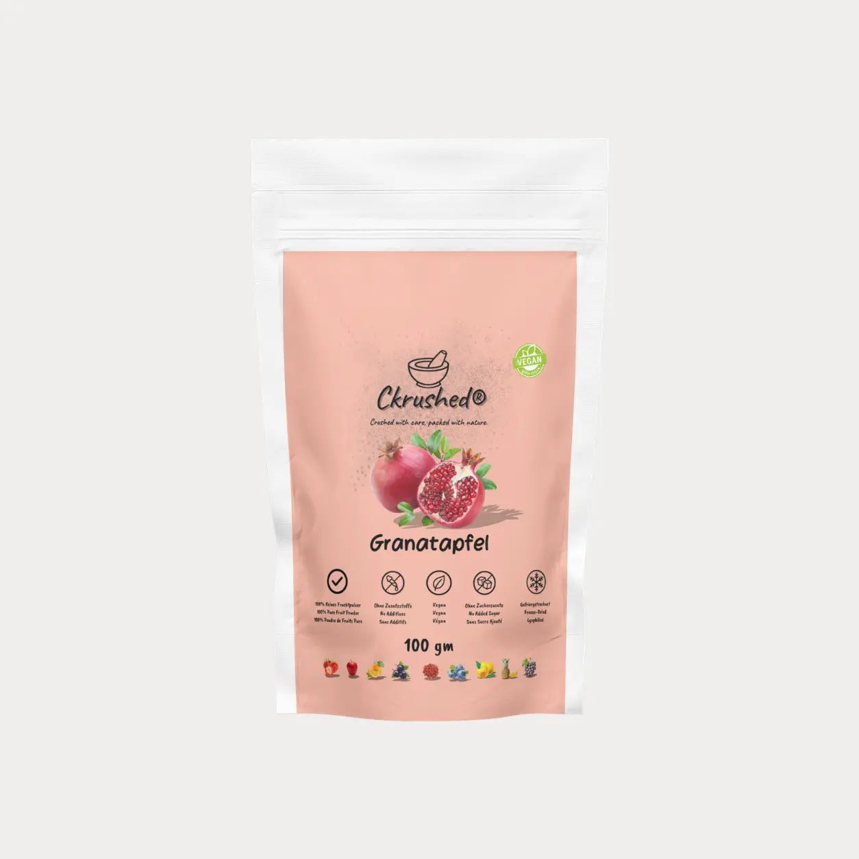 Ckrushed Granatapfelpulver – Gefriergetrocknet kaufen | Pulver | Ckrushed