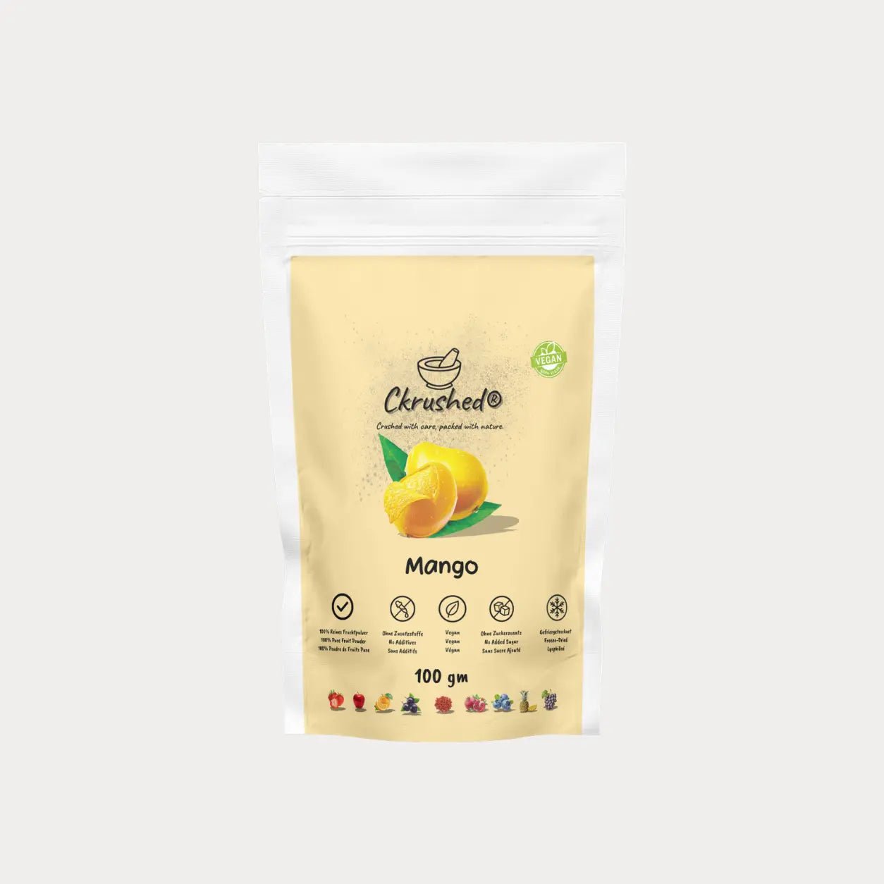 Ckrushed Mango Fruchtpulver – Gefriergetrocknet kaufen | Pulver | Ckrushed