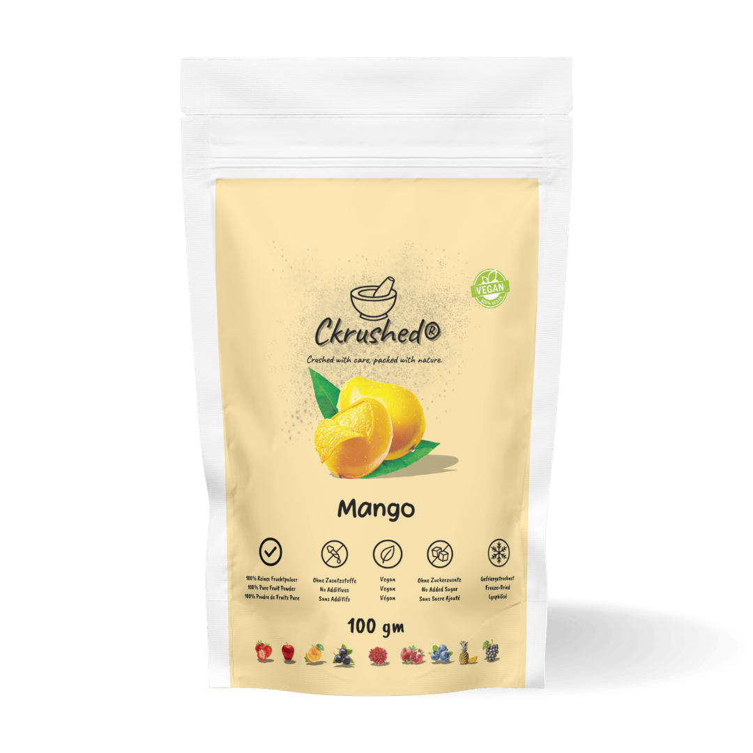 Ckrushed Mango Fruchtpulver – Gefriergetrocknet kaufen | Pulver | Ckrushed