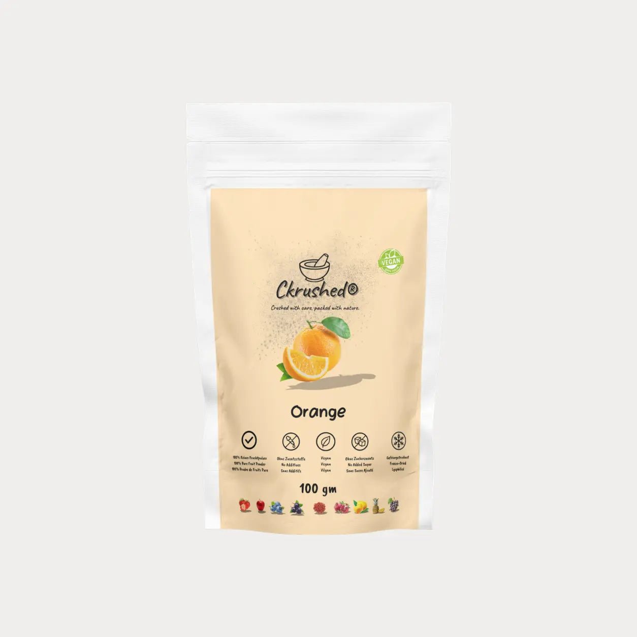 Ckrushed Orangenpulver – Gefriergetrocknet kaufen | Pulver | Ckrushed