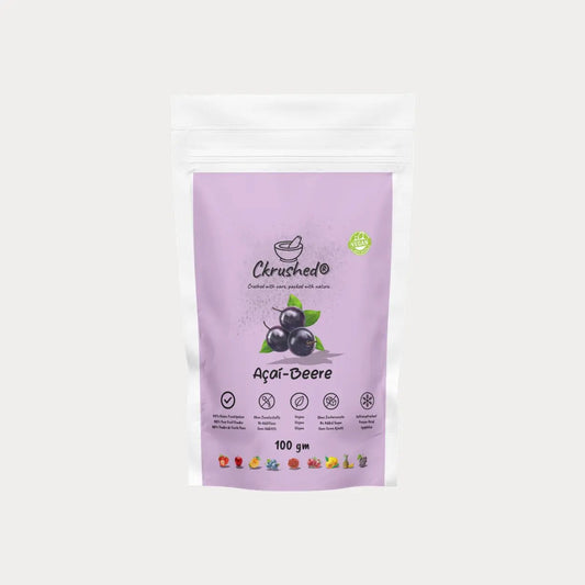 Ckrushed Premium Acai Pulver – Gefriergetrocknet kaufen | Pulver | Ckrushed
