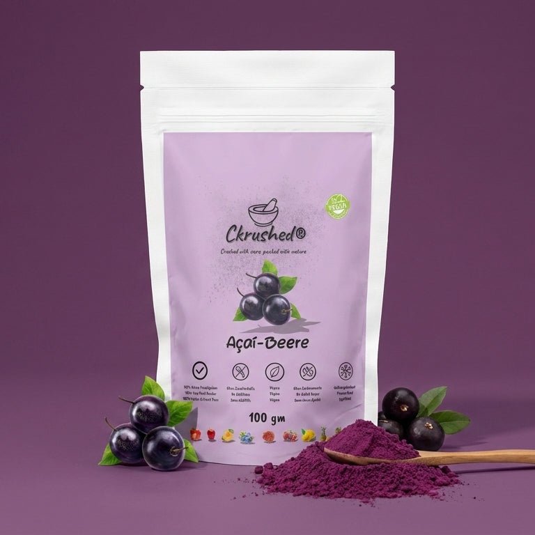 Ckrushed Premium Acai Pulver – Gefriergetrocknet kaufen | Pulver | Ckrushed