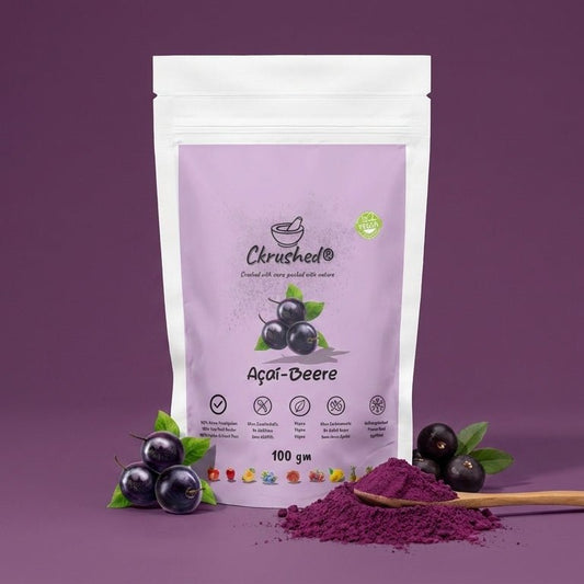 Ckrushed Premium Acai Pulver – Gefriergetrocknet kaufen | Pulver | Ckrushed