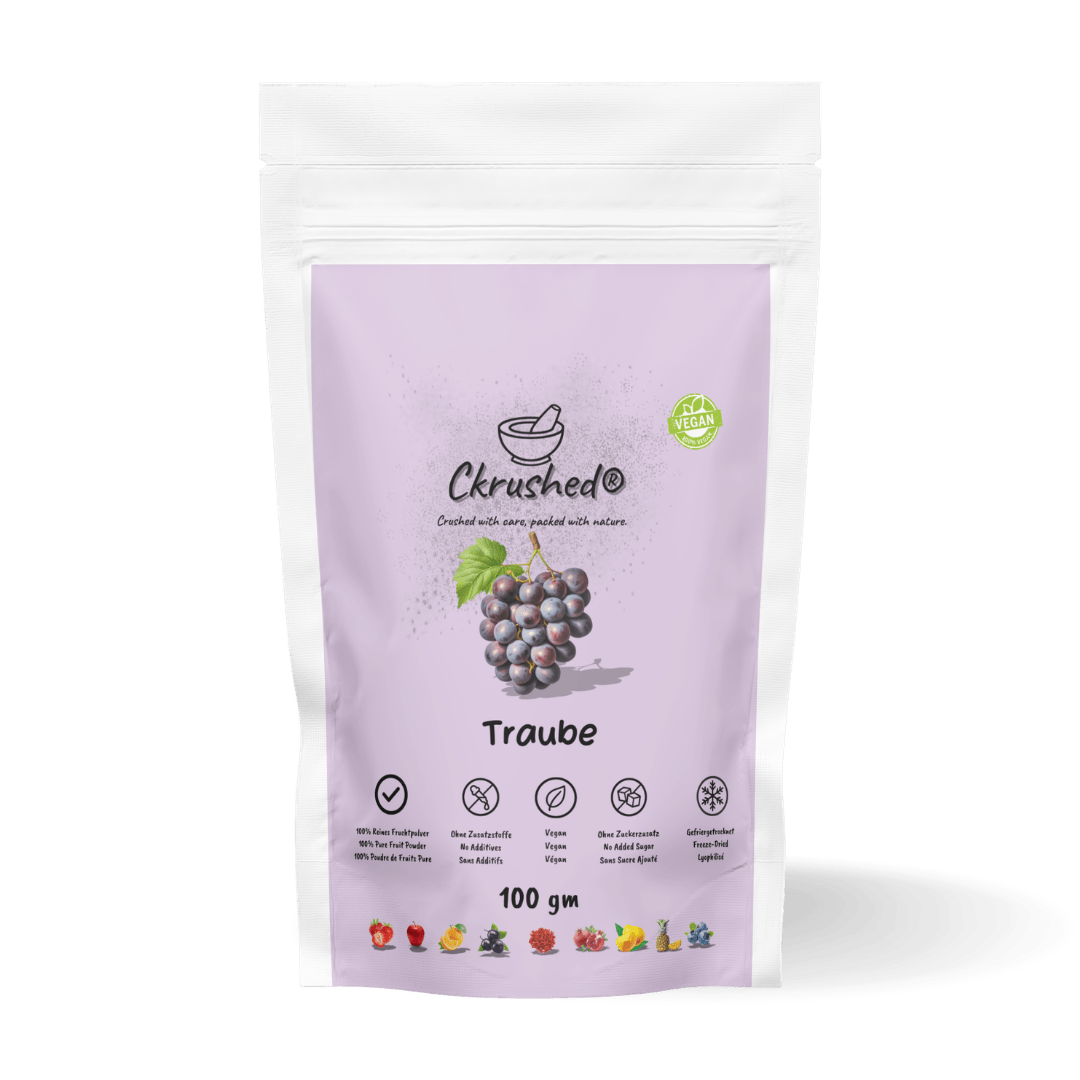Ckrushed Rotes Traubenpulver – Gefriergetrocknet kaufen | Pulver | Ckrushed