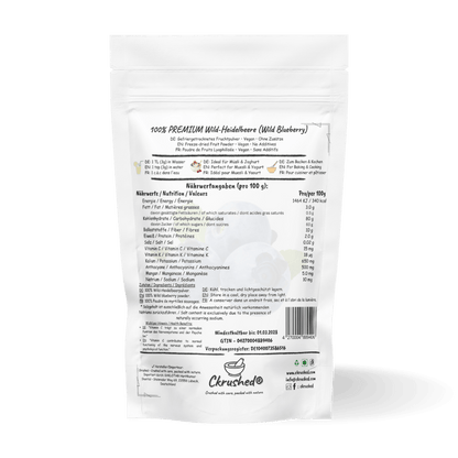Ckrushed Wild-Heidelbeerpulver (Blaubeere) kaufen | Pulver | Ckrushed