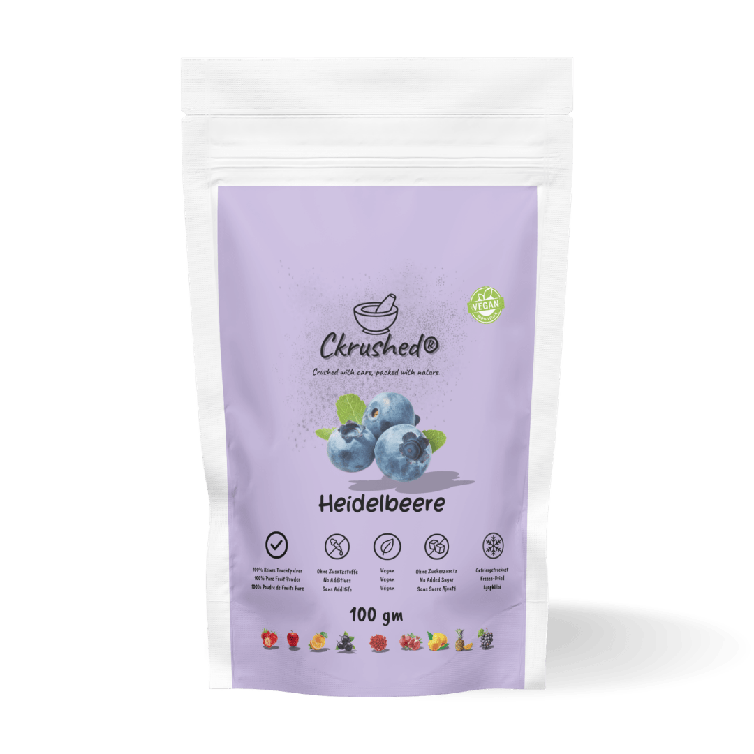 Ckrushed Wild-Heidelbeerpulver (Blaubeere) kaufen | Pulver | Ckrushed