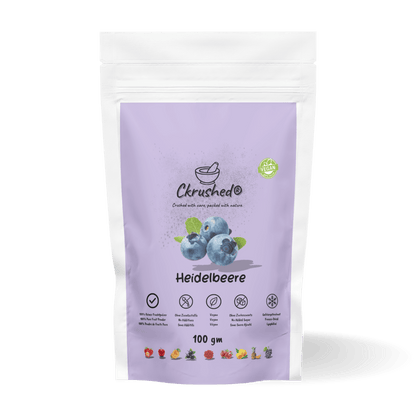 Ckrushed Wild-Heidelbeerpulver (Blaubeere) kaufen | Pulver | Ckrushed