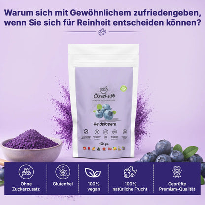 Ckrushed Wild-Heidelbeerpulver – Gefriergetrocknet kaufen | Pulver | Ckrushed